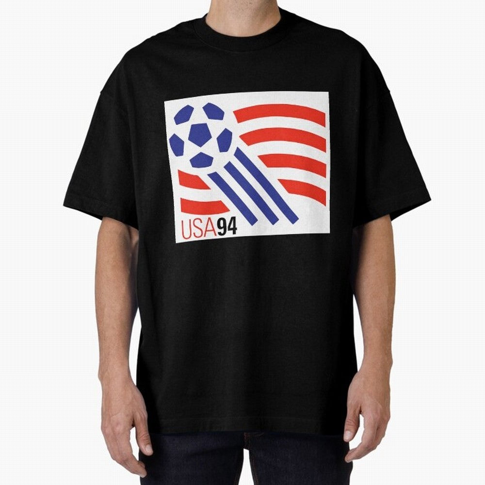 USA WC 94 Classic Oversized T-Shirt Live the Energy of FIFA World Cup 2026 Group Stage Built around Haaland and Mbappe, Spain Energy, Vintage Soccer Flavor, Modern Football Stars, National Flags and Final Night Emotion; Made for Collectors Who