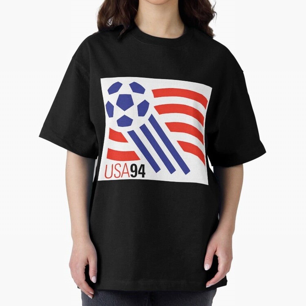 USA WC 94 Classic Oversized T-Shirt Live the Energy of FIFA World Cup 2026 Group Stage Built around Haaland and Mbappe, Spain Energy, Vintage Soccer Flavor, Modern Football Stars, National Flags and Final Night Emotion; Made for Collectors Who