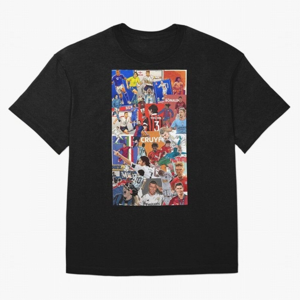 The Greats Oversized T-Shirt Step into FIFA World Cup 2026 Group Stage for Fans of Haaland and Mbappe and Portugal, Bringing Classic Soccer Heritage, Championship Pressure, Fan Loyalty and International Pride; Made for Die Hard Supporters, Soccer