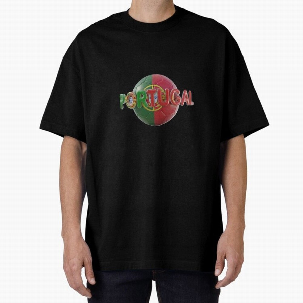 Portugal Soccer World Cup Oversized T-Shirt Relive FIFA World Cup 2026 Group Stage Made for Messi, Neymar and Mbappe, Spain Energy, Stadium Memories, Football Loyalty, International Chants and Championship Tradition; Built for Supporters Chasing
