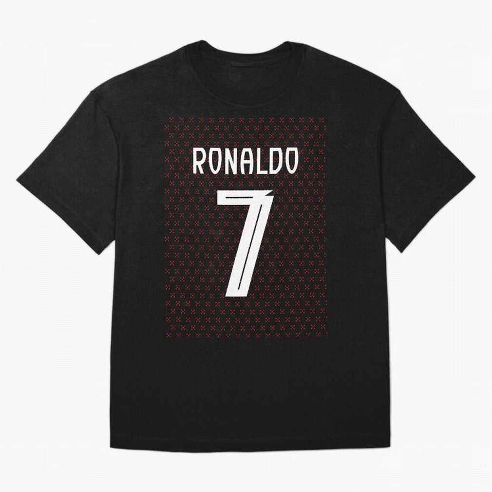 Christiano Ronaldo Portugal Kit 2025 Oversized T-Shirt Bring Champion Energy into Global Football Passion for FIFA World Cup 2026, Connected to Haaland and Mbappe, Netherlands, Stadium Chants, National Pride, Trophy Dreams and Unforgettable