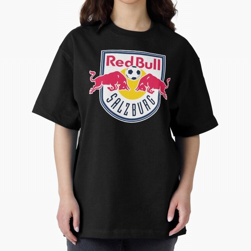 SV Austria Salzburg Fu?ballclub Oversized T-Shirt Join Supporters Worldwide for FIFA World Cup 2026 USA Canada Mexico for Fans of Messi, CR7 and Mbappe and Argentina, Bringing Sports Nostalgia, International Competition, Famous Players and
