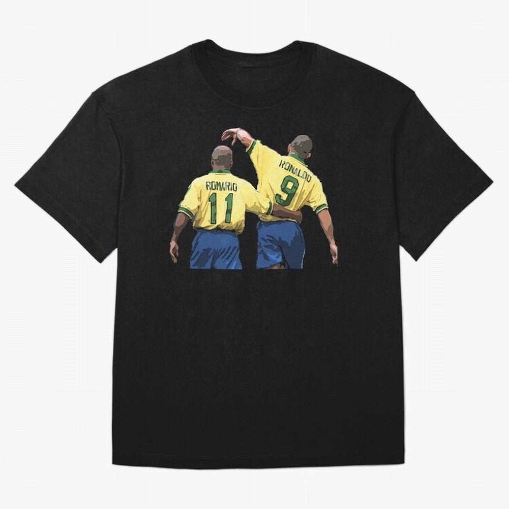 Romario & Ronaldo Oversized T-Shirt Show Your Love for FIFA World Cup 2026 for Fans of Neymar, Haaland and Cristiano Ronaldo and England and Germany, Bringing Sports Nostalgia, International Competition, Famous Players and Unforgettable Victories;