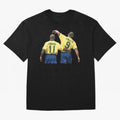 Romario & Ronaldo Oversized T-Shirt Show Your Love for FIFA World Cup 2026 for Fans of Neymar, Haaland and Cristiano Ronaldo and England and Germany, Bringing Sports Nostalgia, International Competition, Famous Players and Unforgettable Victories;