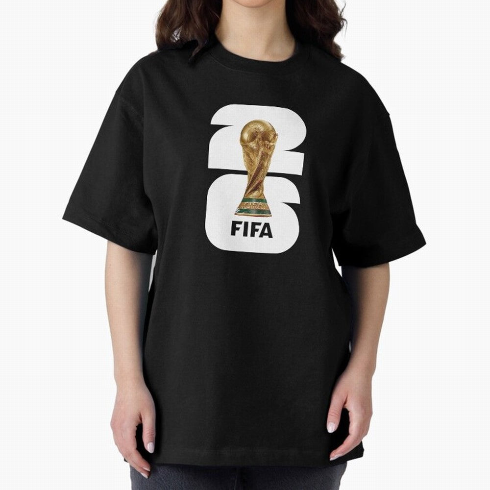 The Biggest Tournament in the World Oversized T-Shirt Elevate FIFA World Cup 2026 Group Stage for Fans of Neymar, Haaland and Cristiano Ronaldo and Germany, Bringing Match Day Excitement, Supporter Culture, Golden Goals and Global Football Passion;