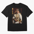 Ronaldo king Oversized T-Shirt Support the Legends of FIFA World Cup 2026 Group Stage Spirit, Inspired by Portugal, Messi, CR7 and Mbappe, Classic Soccer Heritage, Championship Pressure, Fan Loyalty and International Pride; Great for Watch Parties,