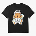 Kitten - Funny Siuuu Celebration Cat Meme | Ronaldo Oversized T-Shirt Treasure Match Day Hype around FIFA World Cup 2026, Cristiano Ronaldo, Argentina, France and Brazil, Global Supporter Spirit, Legendary Goals, National Colors and Tournament