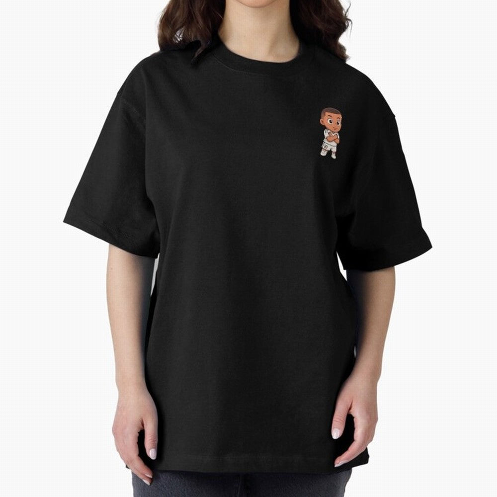 KYLIAN MBAPPE REAL MADRID CELEBRATION | CHIBI STICKER Oversized T-Shirt Fuel Your Fan Pride for FIFA World Cup 2026 Group Stage Celebrating Messi, Neymar and Mbappe, England and Germany Energy, Sports Nostalgia, International Competition, Famous