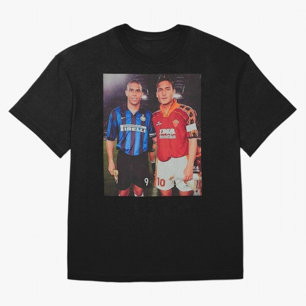 Clash of Class. Francesco Totti and Ronaldo Nazario sometime in the 90s. Oversized T-Shirt Feel the FIFA World Cup 2026 Group Stage Journey through Haaland Highlights, Portugal Pride, Supporter Pride, Iconic Celebrations, Legendary Names and Global