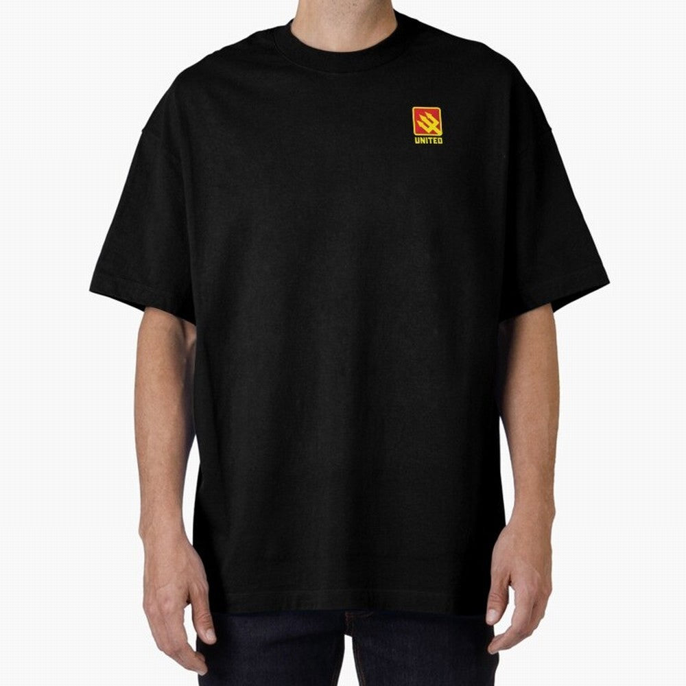 Manchester United Minimal Badge Oversized T-Shirt Bring Home FIFA World Cup 2026 Group Stage Spirit, Celebrating England, France and Netherlands, Neymar, Haaland and Cristiano Ronaldo, Supporter Pride, Iconic Celebrations, Legendary Names and