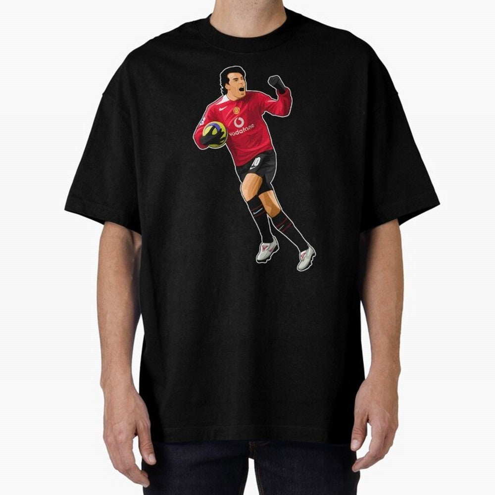 Ruud Van Nistelrooy #10 Scooring Goals Oversized T-Shirt Make Every Match About FIFA World Cup 2026 Filled with CR7 and Messi, Argentina and Brazil Energy, Stadium Chants, National Pride, Trophy Dreams and Unforgettable Football Memories; Ideal for
