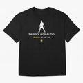 Skinny Ronaldo The Greatest Of All Time White Oversized T-Shirt Celebrate Global Passion for Global Football Passion for FIFA World Cup 2026 Group Stage, Built around Neymar, Haaland and Cristiano Ronaldo, France, Match Day Excitement, Supporter