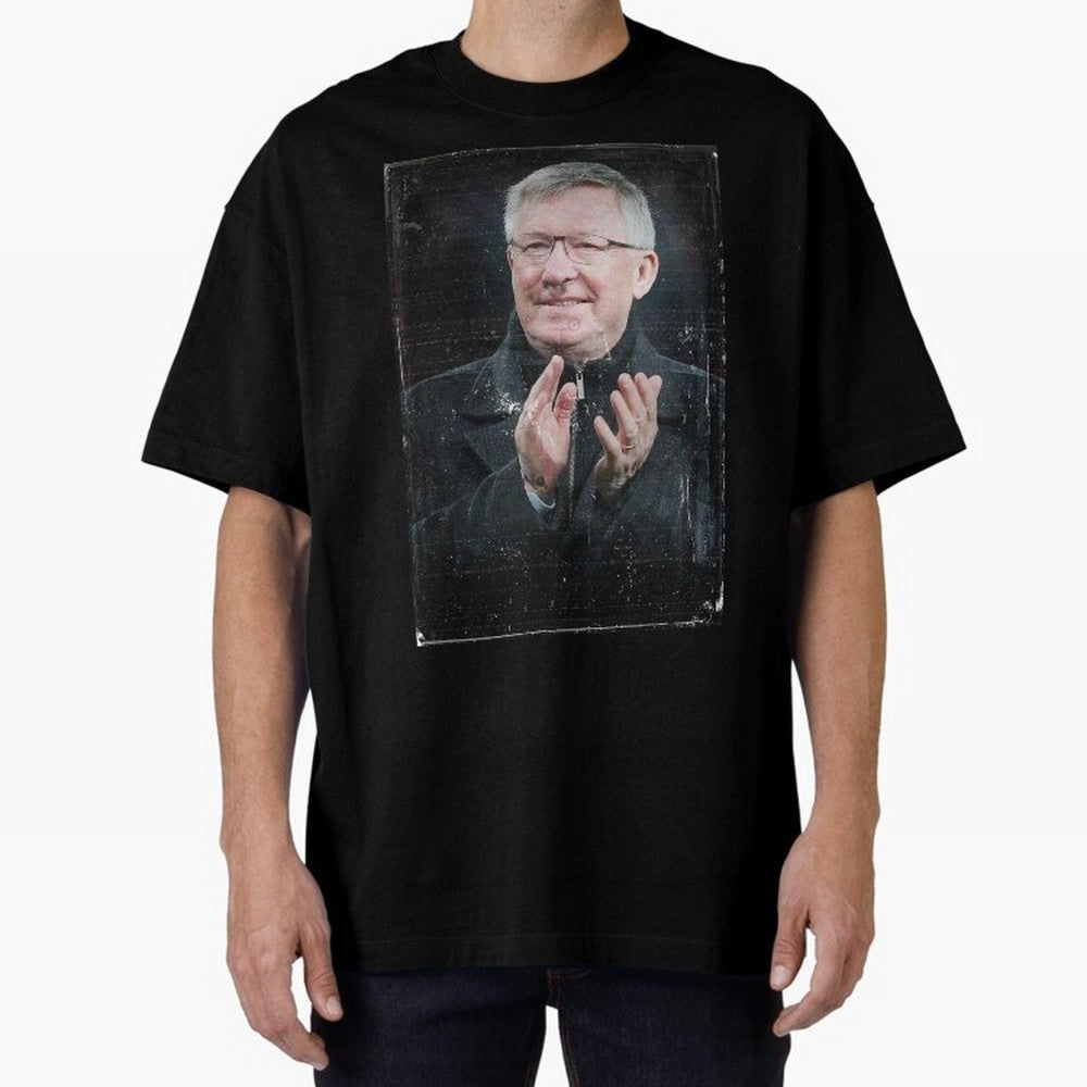Sir Alex Ferguson Oversized T-Shirt Carry National Pride through FIFA World Cup 2026 Group Stage Spirit, Capturing Brazil, Messi, Neymar and Mbappe, Fan Favorite Moments, National Team Passion, Big Match Drama and Soccer History; Ideal for
