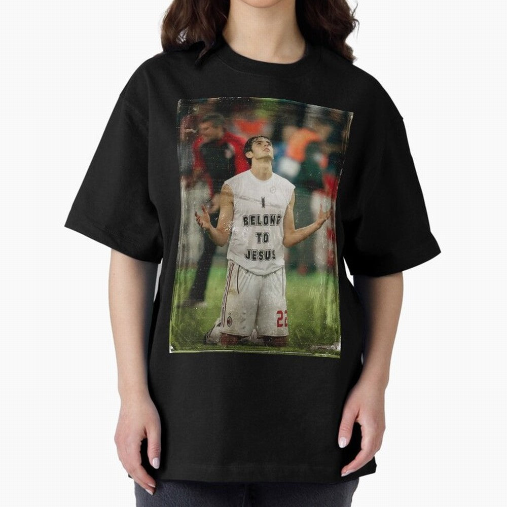 Ricardo Kaka Oversized T-Shirt Join Supporters Worldwide for FIFA World Cup 2026 Group Stage for Fans of Neymar, Haaland and Cristiano Ronaldo and Argentina and Brazil, Bringing Tournament Hype, Historic Matchups, Family Viewing Parties and Global