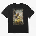 Pele Celebration Vintage Oversized T-Shirt Celebrate Classic Football Spirit in FIFA World Cup 2026 Group Stage for Fans of Haaland and Mbappe and Argentina, Bringing Football History, Final Match Energy, Crowd Noise and Once in a Lifetime Moments;