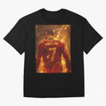 CR7 Christiano Ronaldo Oversized T-Shirt Celebrate Classic Football Spirit in FIFA World Cup 2026 Group Stage Spirit, Centered on Brazil, Portugal and Argentina, Messi, CR7 and Mbappe, Tournament Hype, Historic Matchups, Family Viewing Parties and
