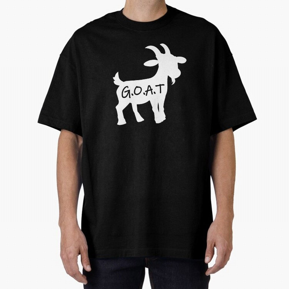 GOAT Oversized T-Shirt Celebrate the Stars of FIFA World Cup 2026 Spirit, Capturing England, Cristiano Ronaldo, Haaland and CR7, Match Day Excitement, Supporter Culture, Golden Goals and Global Football Passion; Perfect for People Who Love