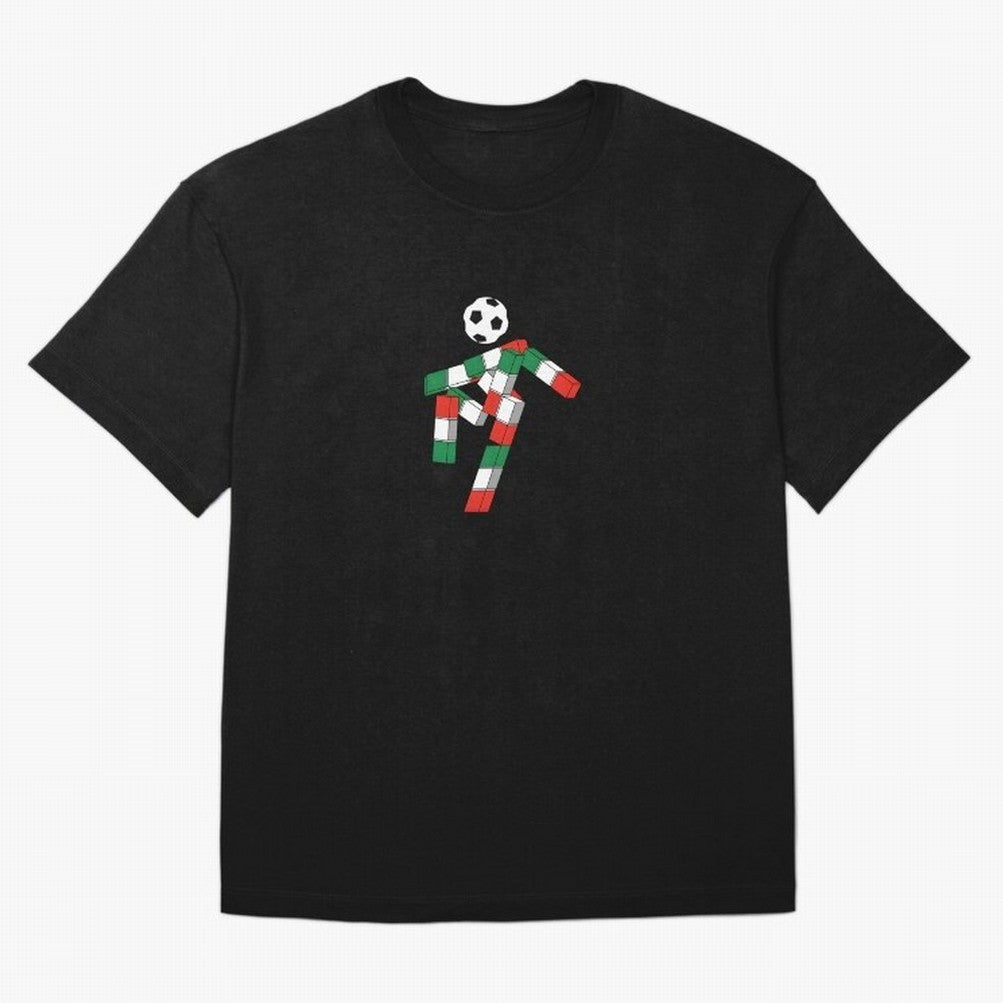 Ciao - World Cup 90' Mascote Logo Oversized T-Shirt Celebrate Football Dreams Across FIFA World Cup 2026 Spirit, Made for Argentina, Neymar, Tournament Hype, Historic Matchups, Family Viewing Parties and Global Sports Pride; Great for Watch