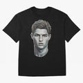 Ronaldo drawing 2008 Oversized T-Shirt Upgrade Match Day Hype around FIFA World Cup 2026 USA Canada Mexico, CR7, Brazil, Portugal and Argentina, Worldwide Fan Energy, Dramatic Goals, Stadium Lights and Championship Celebrations; Created for Match