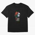Messi Ronaldo Chit Chat Illustration Classic Oversized T-Shirt Celebrate Football Heritage in the FIFA World Cup 2026 Group Stage Journey through Neymar Highlights, England and Germany Pride, Football History, Final Match Energy, Crowd Noise and