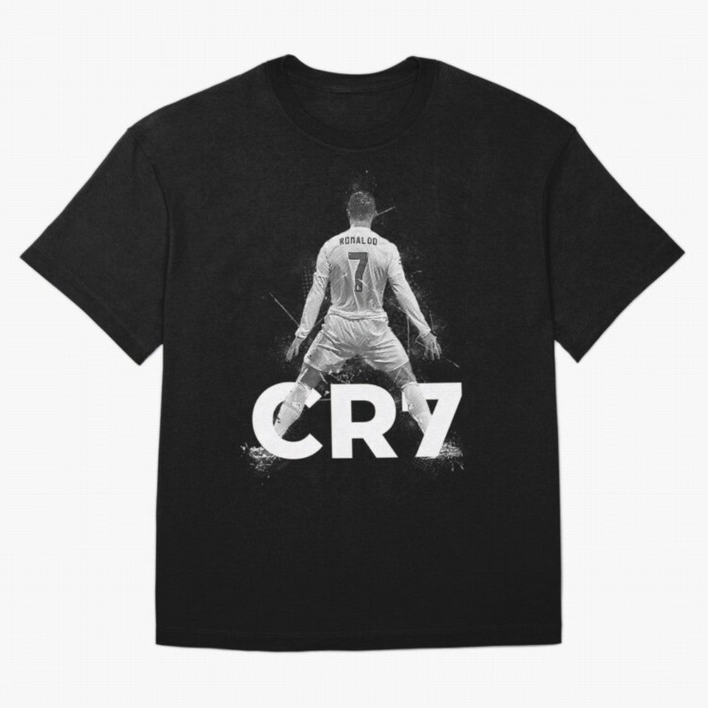 CR7 Ronaldo Celebration Artwork For Football Fans Gift For Soccer Enthusiasts Oversized T-Shirt Join the Global Buzz around FIFA World Cup 2026 Group Stage for Fans of Mbappe and Neymar and Germany, Bringing Global Supporter Spirit, Legendary