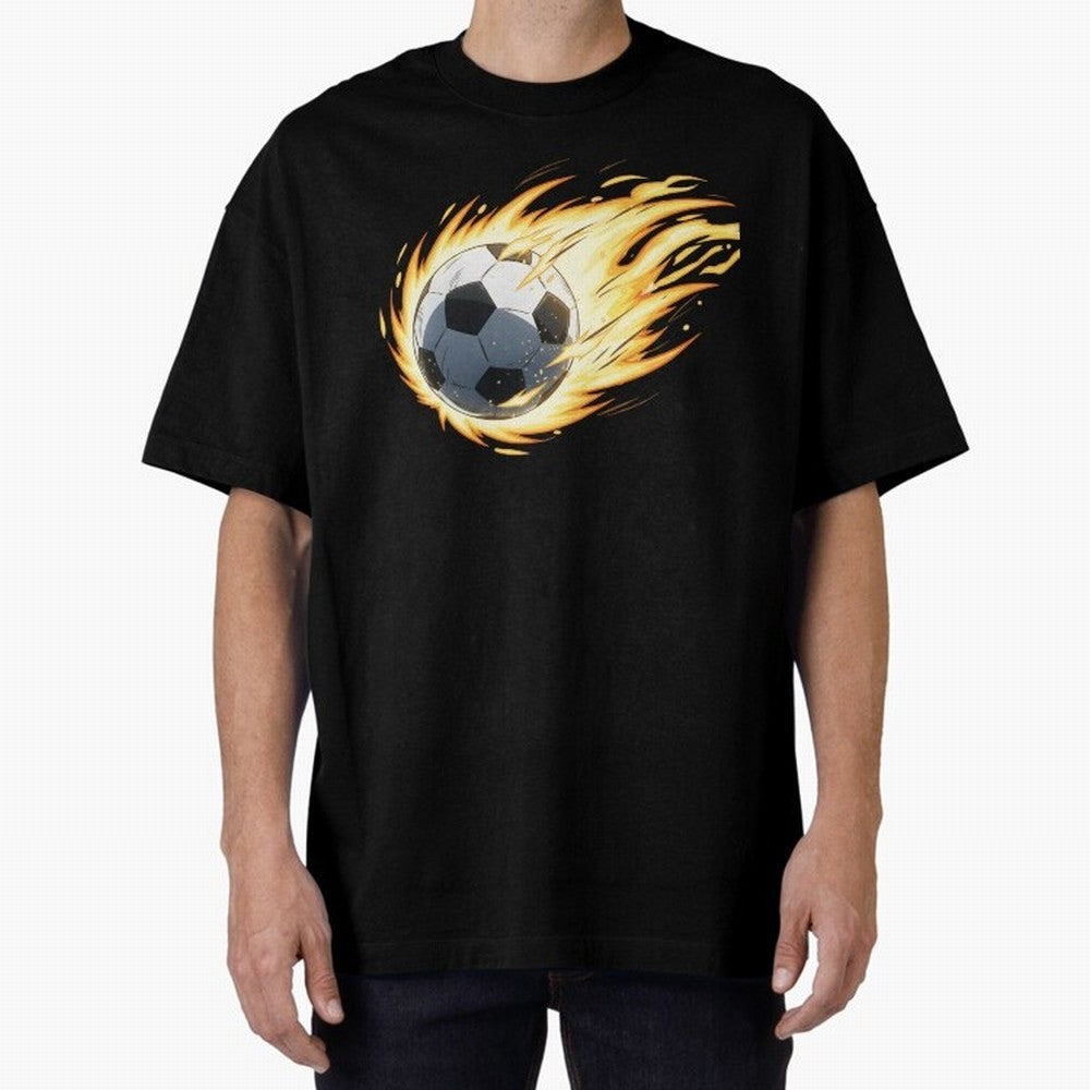 Soccer anime Oversized T-Shirt Represent the Passion of FIFA World Cup 2026 Centered on Cristiano Ronaldo, England and Germany Energy, Champion Mindset, Group Stage Buzz, Knockout Tension and Passionate Fan Culture; Made for Die Hard Supporters,