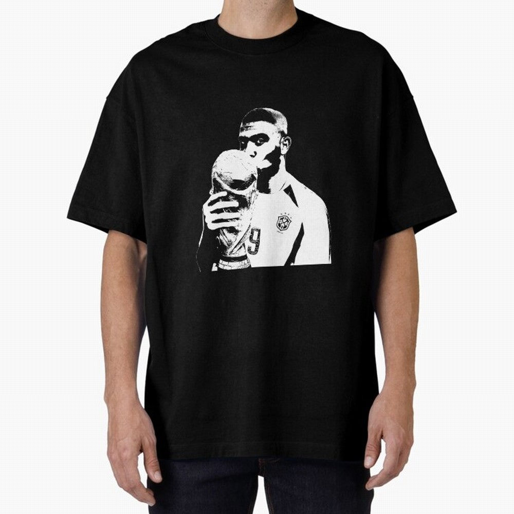 Design Ronaldo Fen?meno Oversized T-Shirt Carry National Pride through FIFA World Cup 2026 USA Canada Mexico Centered on Messi, CR7 and Mbappe, Portugal Energy, Global Supporter Spirit, Legendary Goals, National Colors and Tournament Celebration;