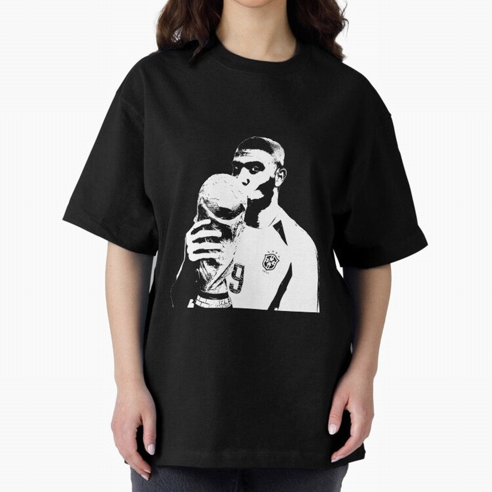 Design Ronaldo Fen?meno Oversized T-Shirt Carry National Pride through FIFA World Cup 2026 USA Canada Mexico Centered on Messi, CR7 and Mbappe, Portugal Energy, Global Supporter Spirit, Legendary Goals, National Colors and Tournament Celebration;