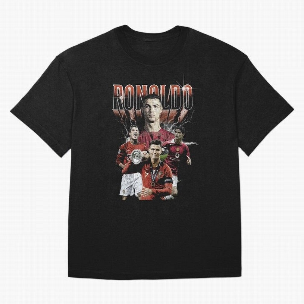 CR7 Vintage T-Shirt Oversized T-Shirt Represent FIFA World Cup 2026 Group Stage for Fans of Mbappe and Neymar and Spain and Netherlands, Bringing Global Supporter Spirit, Legendary Goals, National Colors and Tournament Celebration; Ideal for