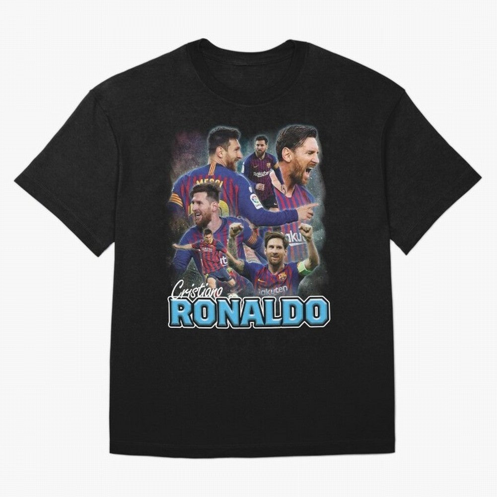 Ronaldo / Messi Pardoy Shirt Oversized T-Shirt Represent the Passion of FIFA World Cup 2026 Group Stage Spirit, Featuring Portugal, Haaland and Mbappe, Football Passion, Legendary Performances, Festival Vibes and Supporter Community; Created for