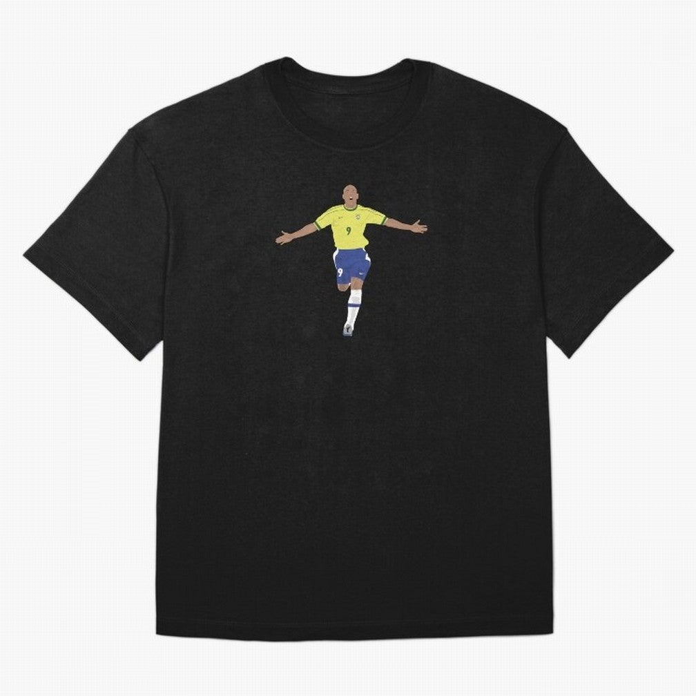 Ronaldo Luis Nazario Oversized T-Shirt Make Game Day About FIFA World Cup 2026 Group Stage for Fans of Neymar, Haaland and Cristiano Ronaldo and Argentina, France and Brazil, Bringing Stadium Memories, Football Loyalty, International Chants and