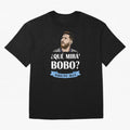 Lionel messi Que mira bobo Oversized T-Shirt Turn Every Weekend Toward the FIFA World Cup 2026 Journey through Haaland and Mbappe Highlights, Germany Pride, Football History, Final Match Energy, Crowd Noise and Once in a Lifetime Moments; Great for