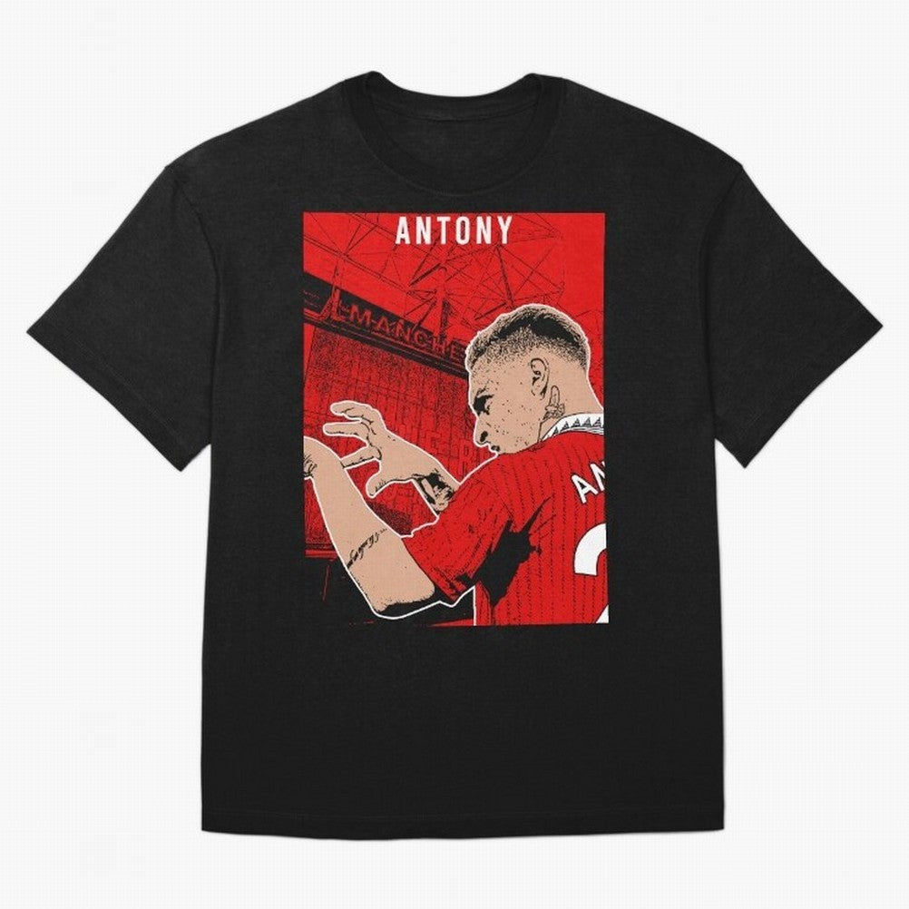 Antony Oversized T-Shirt Share the Excitement of FIFA World Cup 2026 USA Canada Mexico for Fans of Messi and Spain, Bringing Champion Mindset, Group Stage Buzz, Knockout Tension and Passionate Fan Culture; Built for Supporters Chasing Trophy