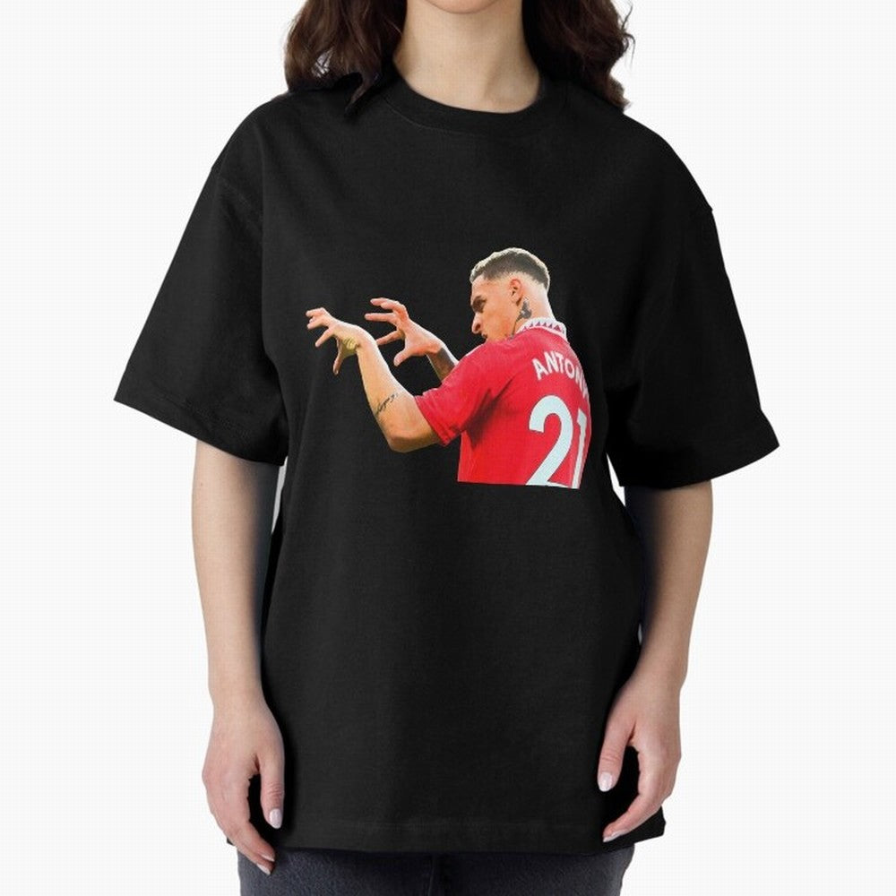 Antony Oversized T-Shirt Keep Football History Alive during the FIFA World Cup 2026 USA Canada Mexico Journey through Mbappe Highlights, France Pride, Championship Spirit, Famous Goals, Roaring Crowds and International Football Unity; Perfect for