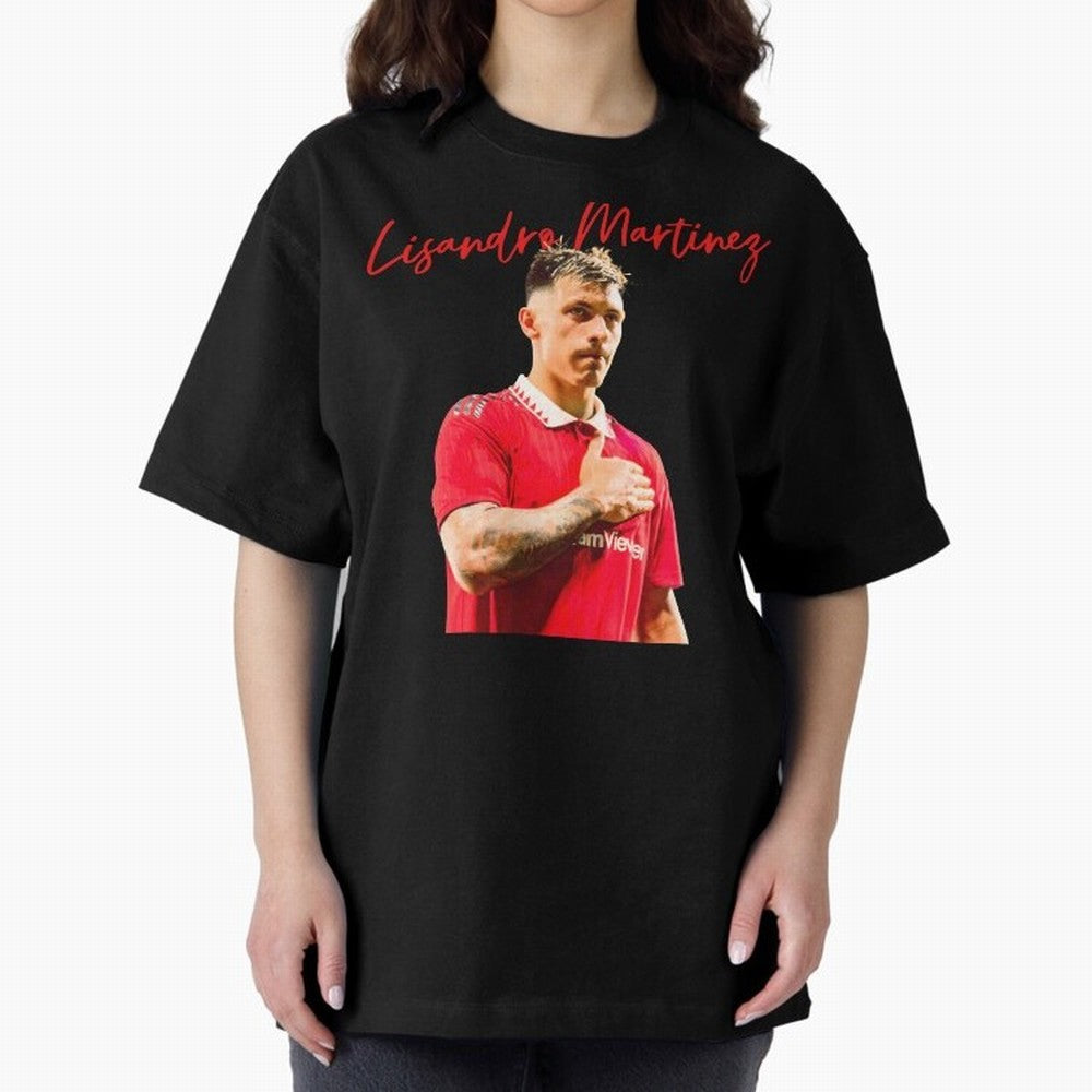 Lisandro Martinez Oversized T-Shirt Bring Supporter Culture to FIFA World Cup 2026 USA Canada Mexico Capturing CR7, Portugal, Spain and Germany Energy, Worldwide Fan Energy, Dramatic Goals, Stadium Lights and Championship Celebrations; Perfect for