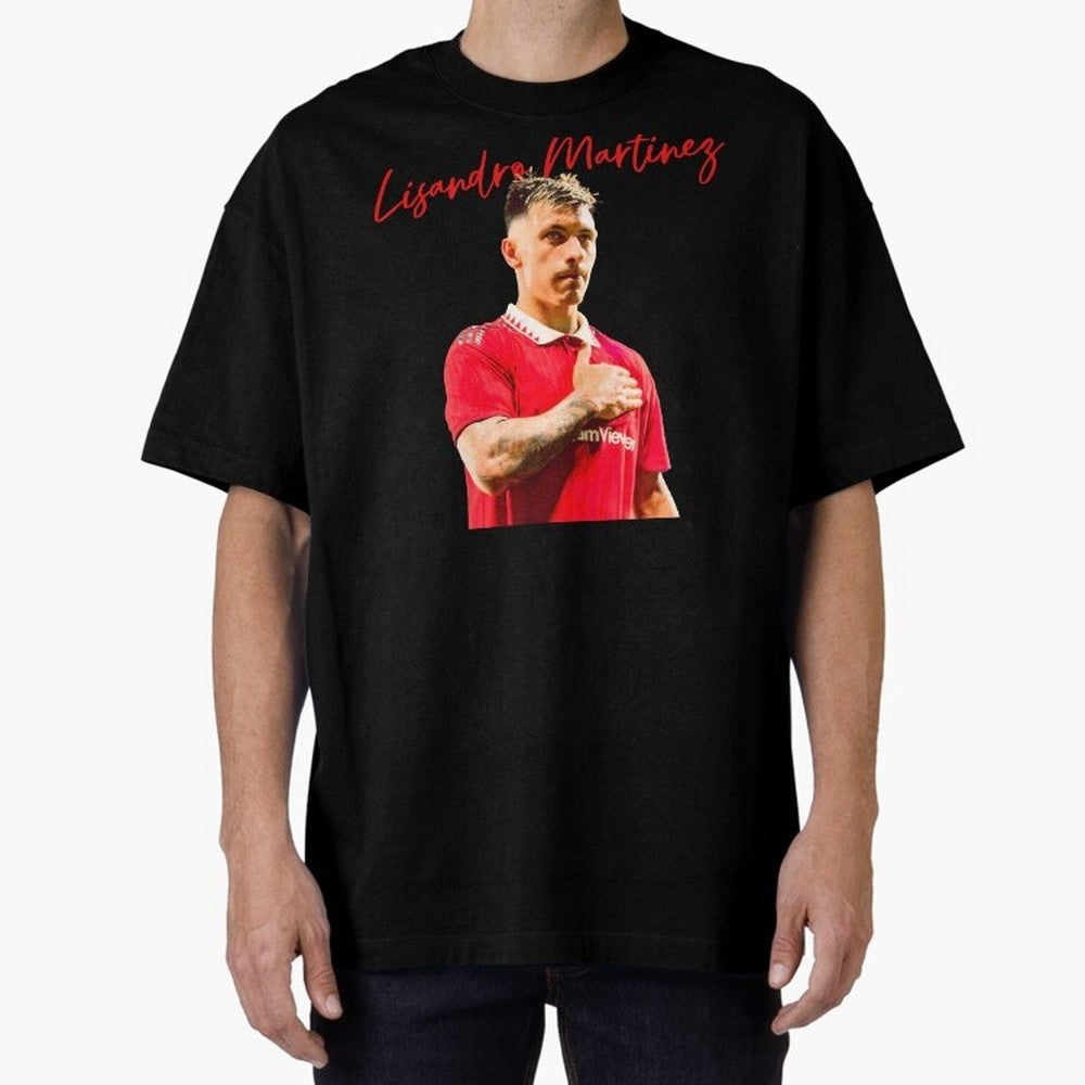 Lisandro Martinez Oversized T-Shirt Bring Supporter Culture to FIFA World Cup 2026 USA Canada Mexico Capturing CR7, Portugal, Spain and Germany Energy, Worldwide Fan Energy, Dramatic Goals, Stadium Lights and Championship Celebrations; Perfect for