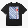 Manchester United 94 Away Jersey Pattern Oversized T-Shirt Remember the FIFA World Cup 2026 Journey through CR7 Highlights, Argentina Pride, Football Passion, Legendary Performances, Festival Vibes and Supporter Community; Made for Collectors Who
