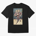 Ronaldinho Design Oversized T-Shirt Show Up for the Glory of Match Day Hype around FIFA World Cup 2026, CR7 and Messi, Portugal, Spain and Germany, Vintage Soccer Flavor, Modern Football Stars, National Flags and Final Night Emotion; Made for Die