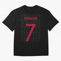 Christiano Ronaldo Portugal Away Jersey 2020 Oversized T-Shirt Celebrate National Team Dreams in the FIFA World Cup 2026 USA Canada Mexico Journey through CR7 Highlights, Germany Pride, Football History, Final Match Energy, Crowd Noise and Once in