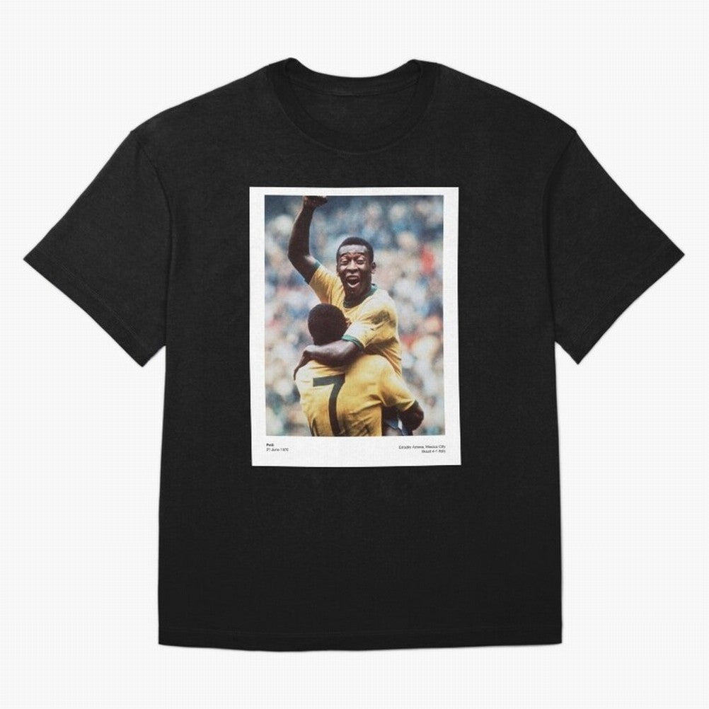 Pele Oversized T-Shirt Show Your Tournament Heart for FIFA World Cup 2026 USA Canada Mexico for Fans of CR7 and Messi and France and Portugal, Bringing Stadium Chants, National Pride, Trophy Dreams and Unforgettable Football Memories; Ideal for