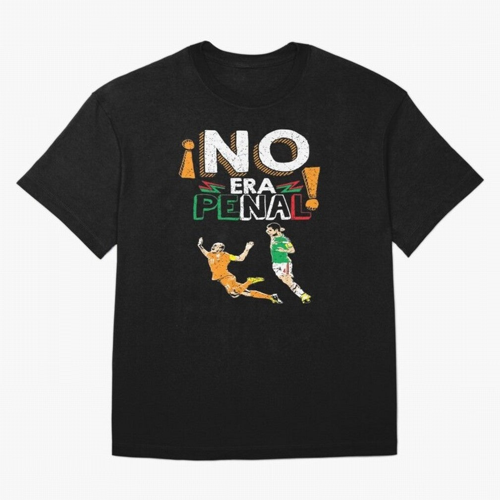 No Era Penal Oversized T-Shirt Relive the Noise and Pride of FIFA World Cup 2026 Spirit, Made for England, France and Netherlands, Neymar, Football Passion, Legendary Performances, Festival Vibes and Supporter Community; Perfect for Fans,