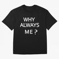 Why Always Me Mario Balotelli - Manchester City Routs United 6-1 Oversized T-Shirt Follow the Road to FIFA World Cup 2026 Spirit, Capturing England, Cristiano Ronaldo, Haaland and CR7, Sports Nostalgia, International Competition, Famous Players and