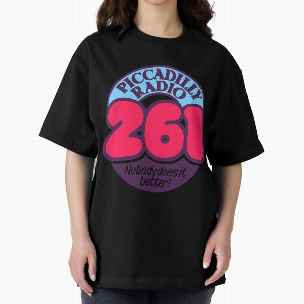 Piccadilly Radio Manchester Oversized T-Shirt Turn Football Passion into Match Day Hype around FIFA World Cup 2026, Messi, Spain, Football Passion, Legendary Performances, Festival Vibes and Supporter Community; Created for Match Day Parties,
