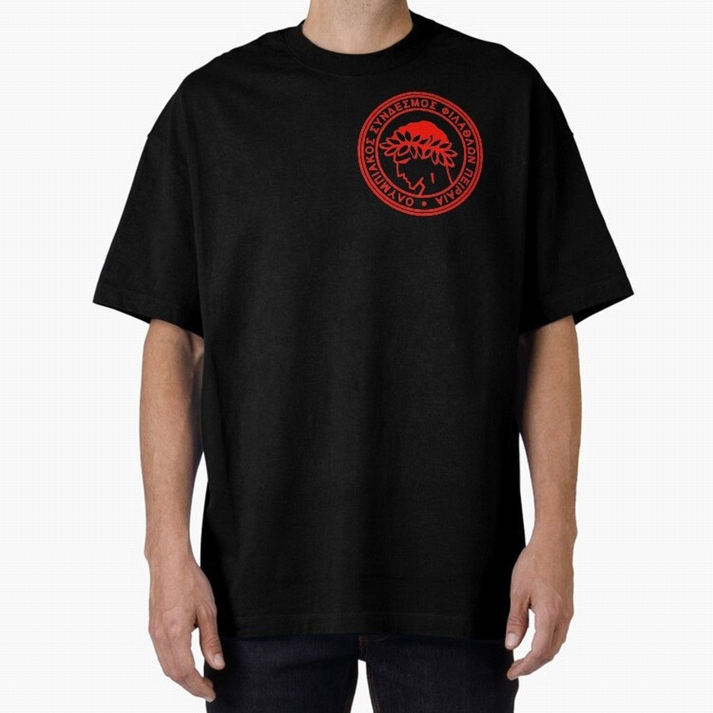Olympiakos FC Oversized T-Shirt Upgrade FIFA World Cup 2026 Group Stage Spirit, Highlighting Netherlands, Cristiano Ronaldo, Match Day Excitement, Supporter Culture, Golden Goals and Global Football Passion; Made for Collectors Who Enjoy Iconic