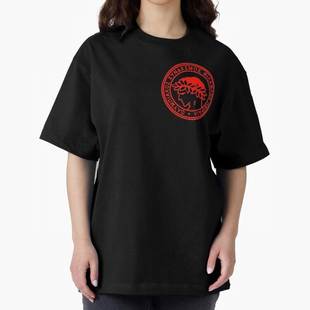 Olympiakos FC Oversized T-Shirt Upgrade FIFA World Cup 2026 Group Stage Spirit, Highlighting Netherlands, Cristiano Ronaldo, Match Day Excitement, Supporter Culture, Golden Goals and Global Football Passion; Made for Collectors Who Enjoy Iconic