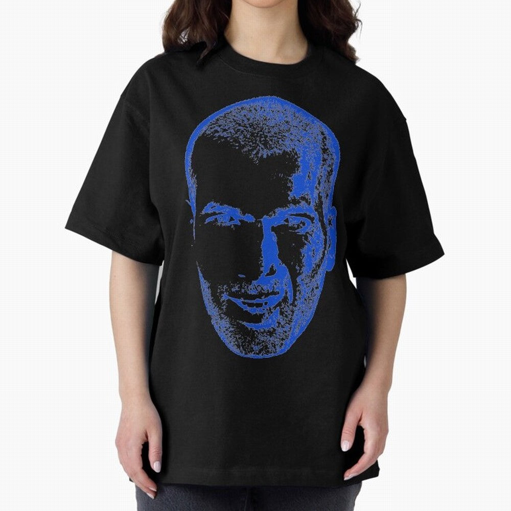 Zizou Zidane Oversized T-Shirt Feel the Trophy Chase of FIFA World Cup 2026 Group Stage for Fans of Messi and Spain and Netherlands, Bringing Soccer Culture, Superstar Moments, National Team Dreams and Competitive Fire; Made for Collectors Who