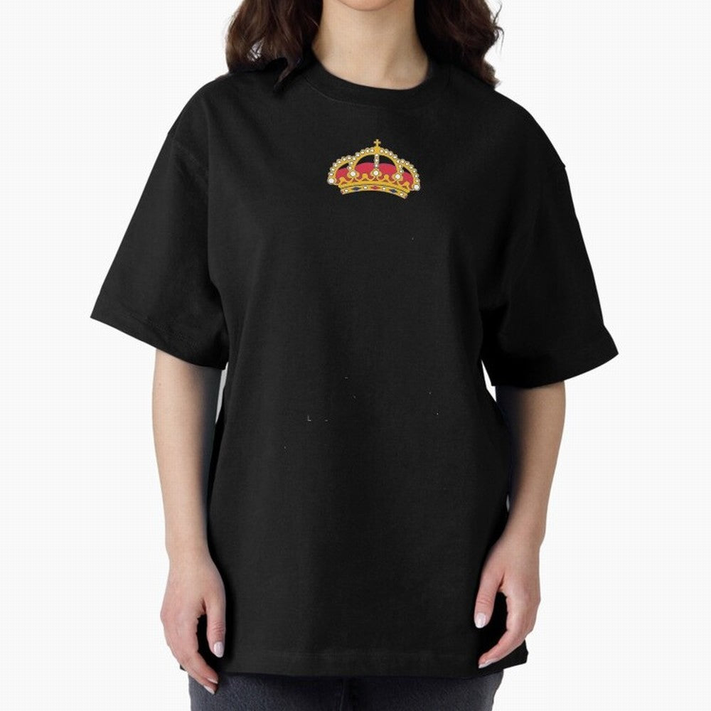 Keep calm and Hala Madrid! Oversized T-Shirt Spotlight FIFA World Cup 2026 Spirit, Filled with England and Germany, CR7, Retro Football Energy, Iconic Rivalries, Trophy Chase Drama and Stadium Atmosphere; Perfect for Supporters Who Want Bold