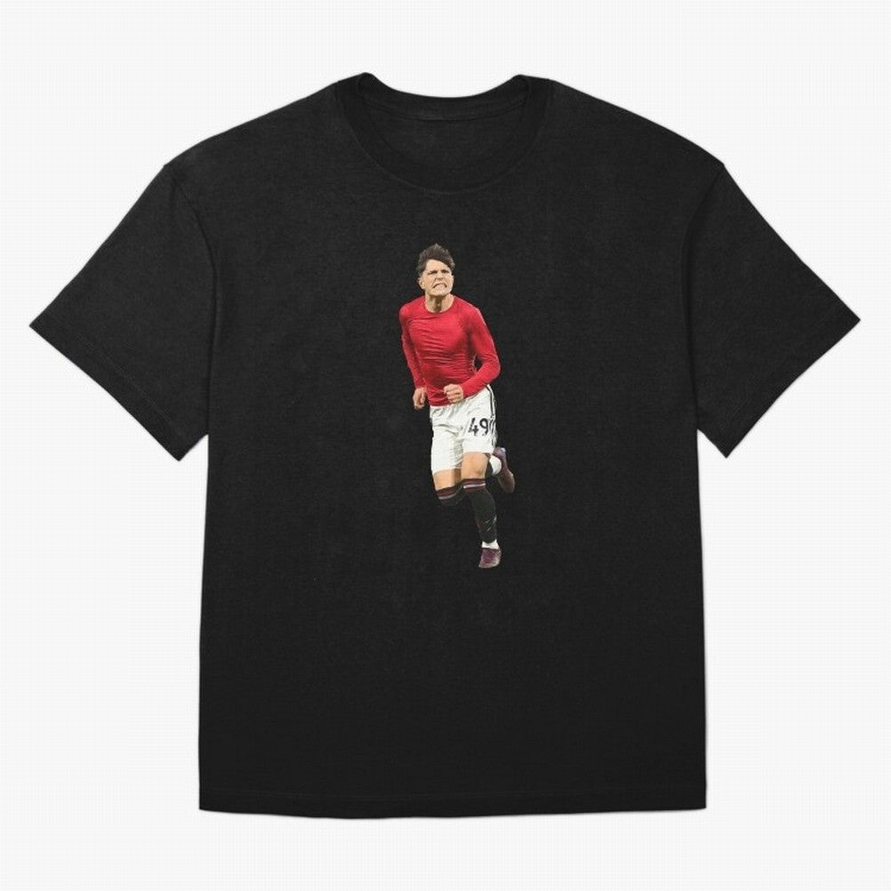 Alejandro Garnacho celebration Oversized T-Shirt Remember Match Day Hype around FIFA World Cup 2026 Group Stage, CR7 and Messi, Argentina and Brazil, Tournament Hype, Historic Matchups, Family Viewing Parties and Global Sports Pride; Ideal for