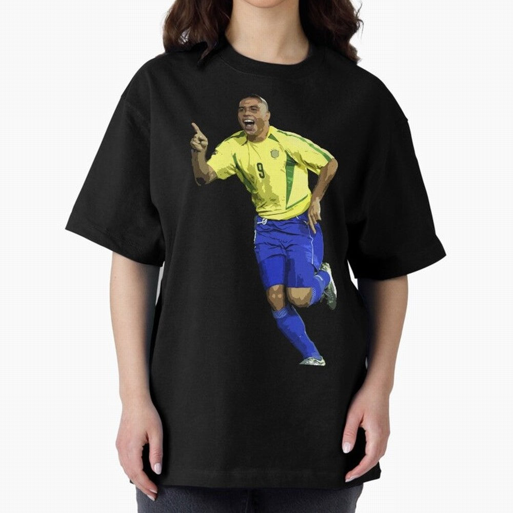 Ronaldo Nazario Oversized T-Shirt Bring a Champion Mindset to the FIFA World Cup 2026 Group Stage Journey through CR7 Highlights, Portugal Pride, Football History, Final Match Energy, Crowd Noise and Once in a Lifetime Moments; Ideal for Football