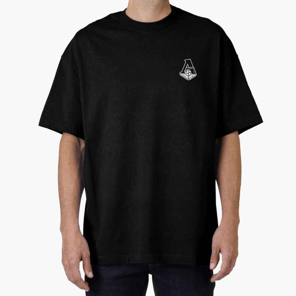 LOKOMOTIV Oversized T-Shirt Celebrate Fan Culture around Match Day Hype around FIFA World Cup 2026 Group Stage, Messi and Cristiano Ronaldo, Netherlands, Championship Spirit, Famous Goals, Roaring Crowds and International Football Unity; Great for